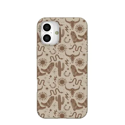 London Fog Wild West iPhone 16 Plus Case