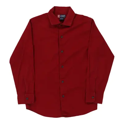 Age 8-10 Chaps Ralph Lauren Shirt - Medium Red Cotton