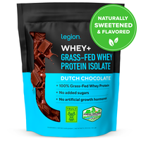 Legion Whey+ Protein Isolate Powder Dietary Supplement - 30 Servings