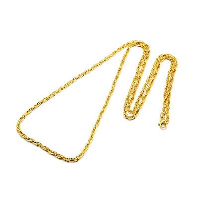 Fashionable 304 Stainless Steel Rope Chain Necklace Making