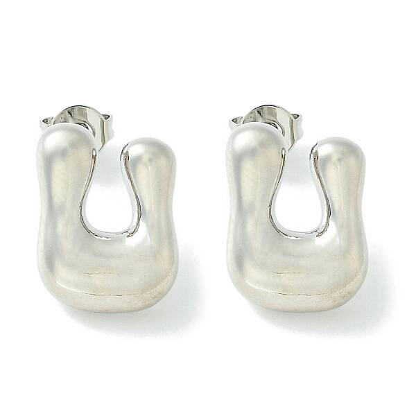 Rack Plating Brass Earrings