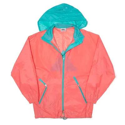 WANNABEE Pink Rain Coat L