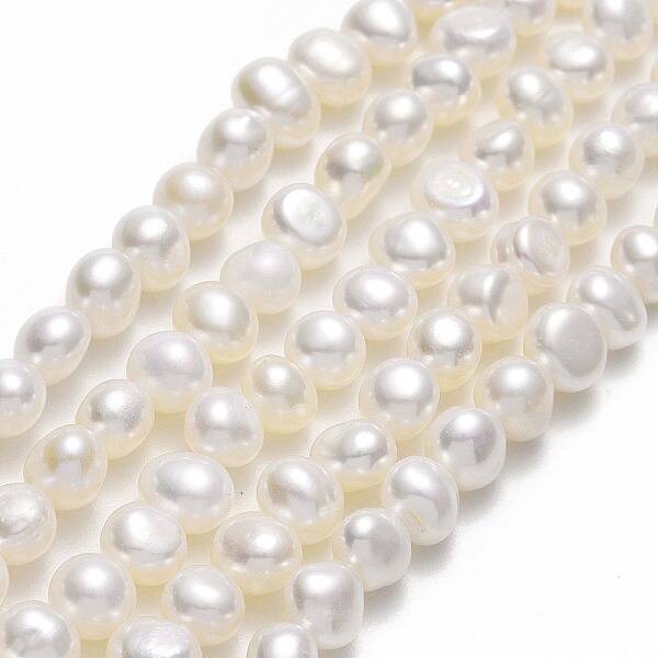 Natural Cultured Freshwater Pearl Beads Strands