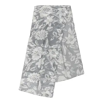 Unbranded Floral Scarf - No Size Silver Polyester