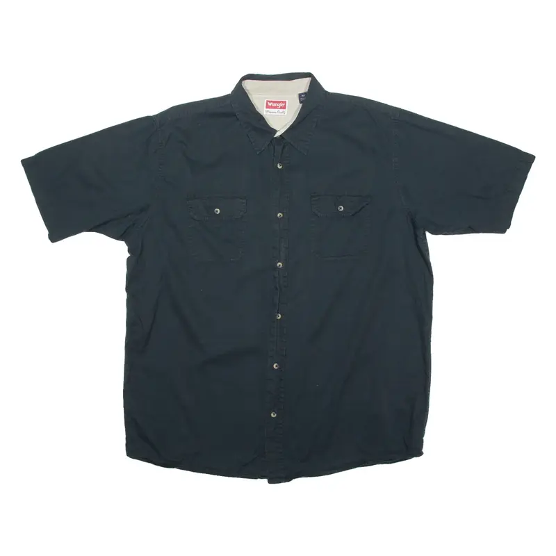 WRANGLER Mens Worker Shirt Black XL