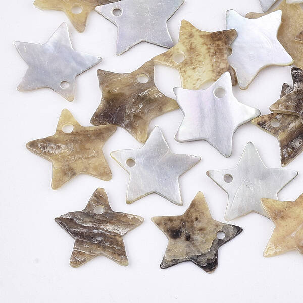 Natural Akoya Shell Charms