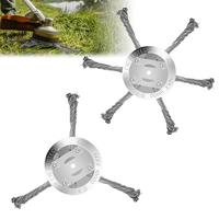 Professional Weed Brush Cutter Trimmer Head (Fits 5mm Shaft), 6 inch Electric Weed Blades Head Wired Trimmer Head Replacement...