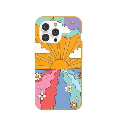 Honey Into the Sunset iPhone 14 Pro Case