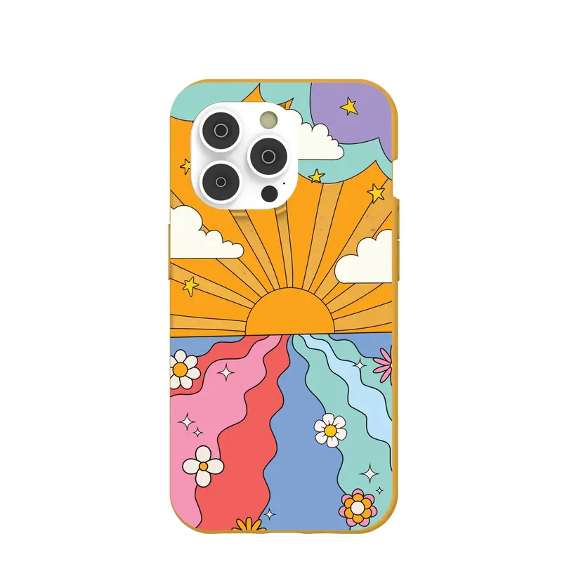 Honey Into the Sunset iPhone 14 Pro Case