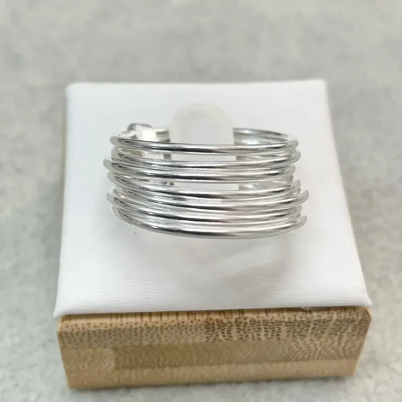 Sterling Silver 925 Ring for Women - Fashion Accessory