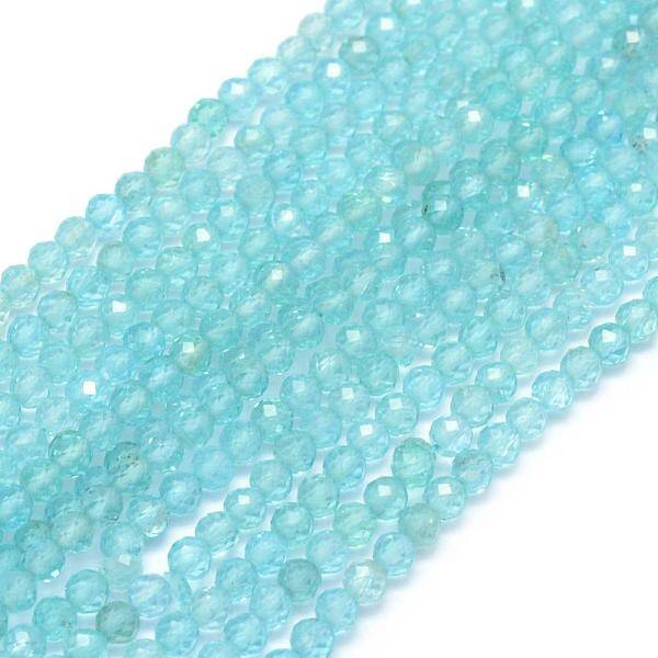 Natural Apatite Beads Strands