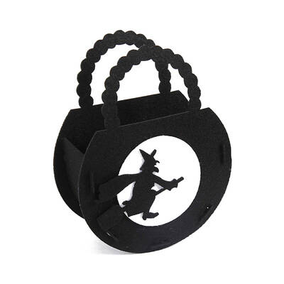 Felt Halloween Candy Bags with Handles