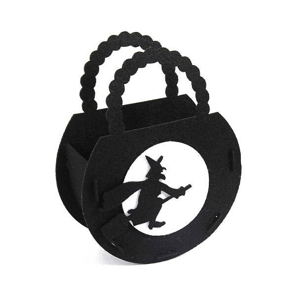 Felt Halloween Candy Bags with Handles