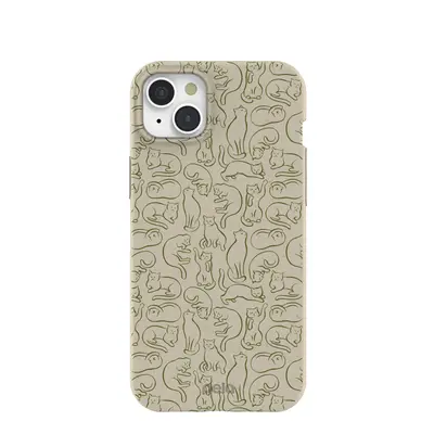 London Fog Say Meow iPhone 15 Plus Case