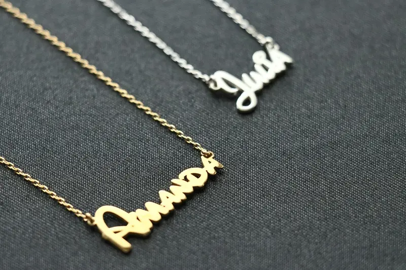 Disney-inspired Custom Name Necklace
