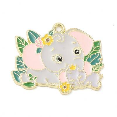 Alloy Enamel Pendants