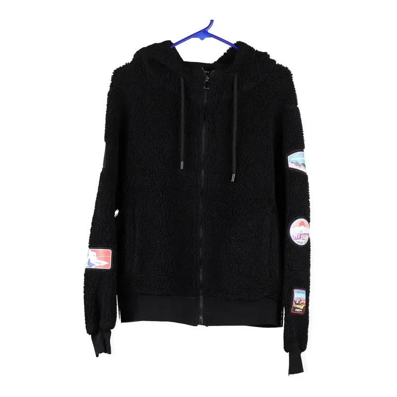 Pyrex Fleece - Medium Black Polyester