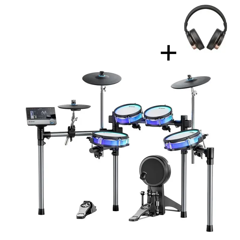Donner BackBeat Professional Electronic Drum Kit - Drum+Headphones