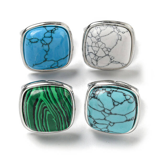 304 Stainless Steel Open Cuff Rings