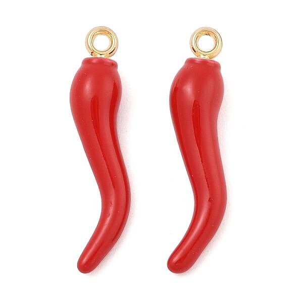 Rack Plating Alloy Enamel Pendants