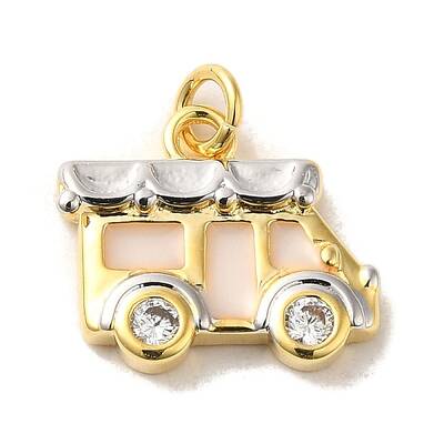 Brass Cubic Zirconia Pendants