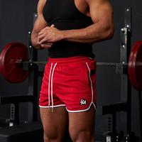 Men's Shorts Fine Mesh Quick-Dry Breathable Printed Casual Shorts Outdoor Running Training Beach Shorts