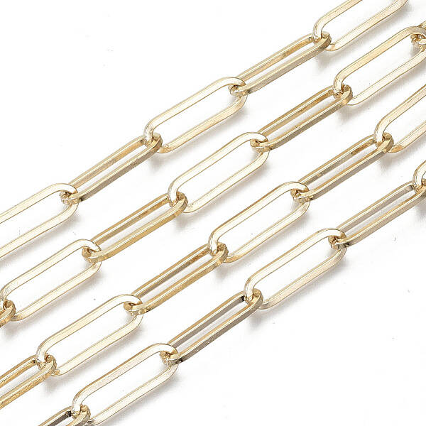 Unwelded Iron Paperclip Chains