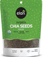 Elan Organic Chia Seeds, 8.8 oz, Natural Raw Black Chia Seeds, Plant-Based, Non-GMO, Vegan, Gluten-Free, Kosher, Gels Easily,...