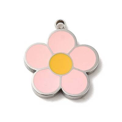 304 Stainless Steel Enamel Charms