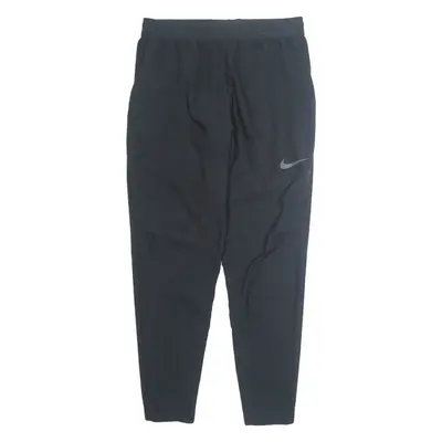 NIKE DRI FIT Mens Track Pants Black Skinny S W29 L28