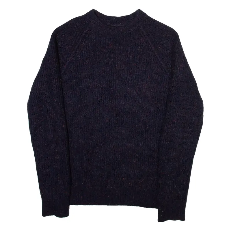 REISS Womens Jumper Blue Tight Knit XS