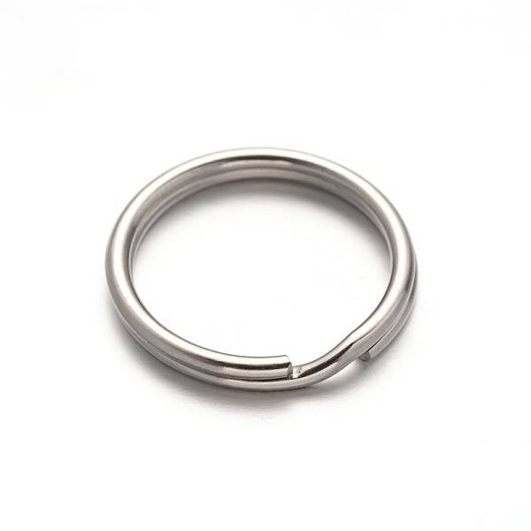 Tarnish Resistant 304 Stainless Steel Split Key Rings