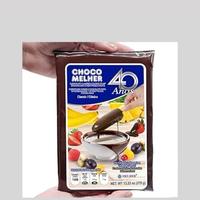 CHOCOMELHER - Clasico - chocolate flavored coating to dip bananas and other frozen fruits/ cobertura sabor a chocolate para b...