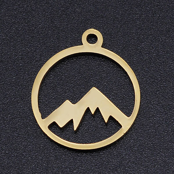 Ion Plating(IP) 201 Stainless Steel Pendants