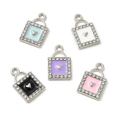 Alloy Enamel Pendants