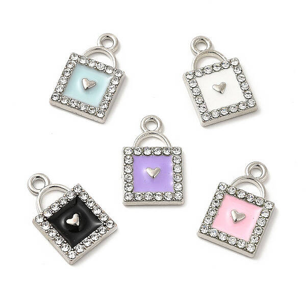 Alloy Enamel Pendants
