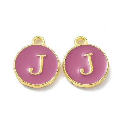 Golden Plated Alloy Enamel Charms