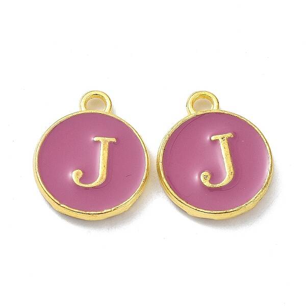 Golden Plated Alloy Enamel Charms