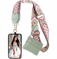 Clip and Go Strap for Phone With Wallet Crossbody, Phone Strap With Wallet, Phone Strap Crossbody With Zipper Pouch Wallet, P...