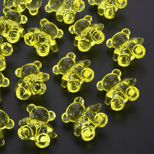 Transparent Acrylic Beads