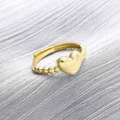 Brass Adjustable Finger Rings for Women