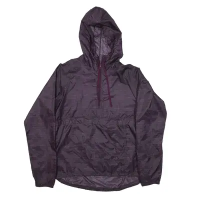 REEBOK Anorak Jacket Purple Womens M