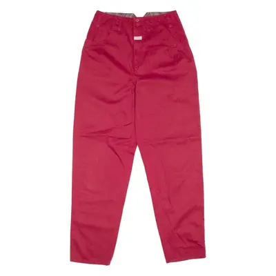 SOUND NO1 Trousers Red Regular Straight Womens W30 L32