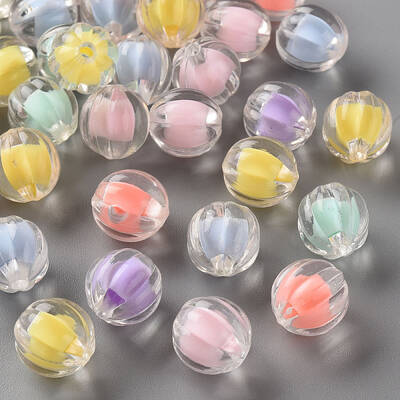 Transparent Acrylic Beads