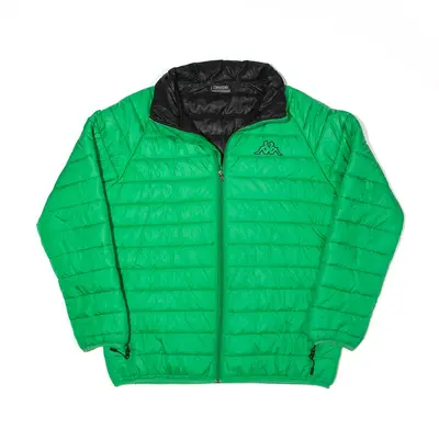 KAPPA Insulated Coat Green Puffer Mens S