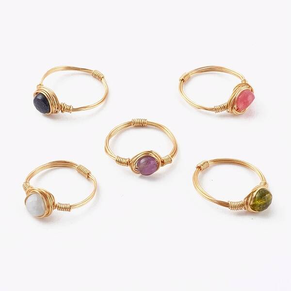 Natural & Synthetic Gemstone Finger Rings
