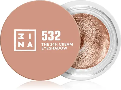 3INA The 24H Cream Cream Eyeshadow 532 Bronze 3 ml