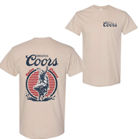 Coors Rodeo Vintage Graphic T-Shirt, Retro Cowboy Shirt, Oversized Coors T-Shirt, Vintage Washed Shirt, For Men, For Women Fa...