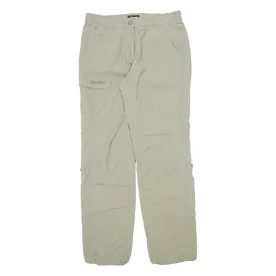 SCHOFFEL Outdoor Trousers Beige Regular Tapered Womens W32 L32