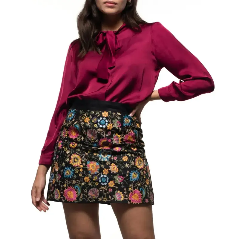 Eros Mini Skirt | Color: Black | Size: S